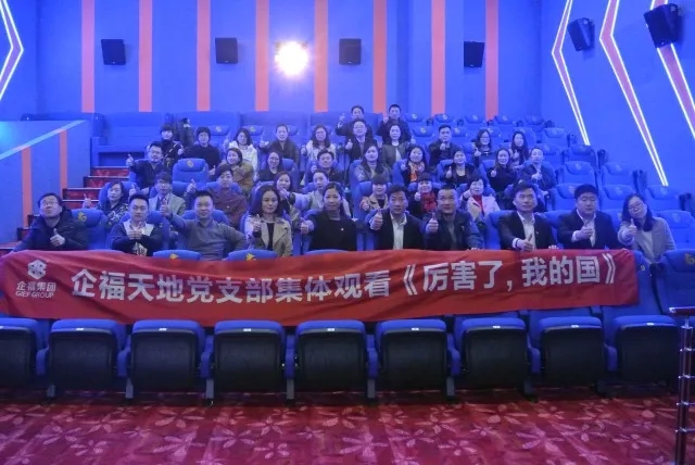 2018.3企福天地党支部集体观看《厉害了，我的国》