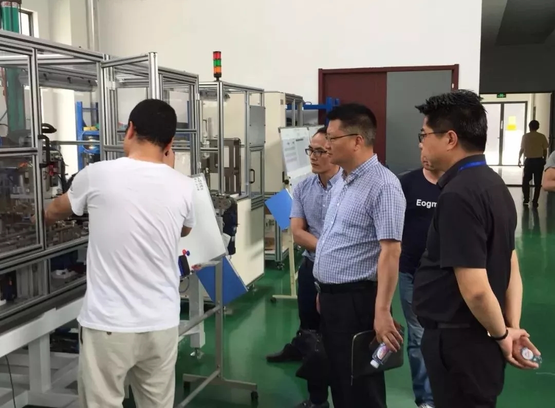 2018.5车墩镇党委副书记周文辉莅临企福新尚科技园调研指导