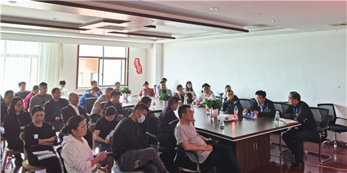 2021.4 企福倍增科技园开展“企业安全生产”培训