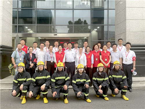 2021.6 经开区联合企福天地党支部、企福物业联合开展“安全生产月”活动