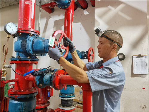 2021.9 企福物业迎战台风“灿都”