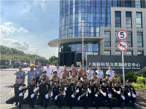2021.10 企福物业入驻上海脑科学与类脑研究中心，为其提供金牌管家服务