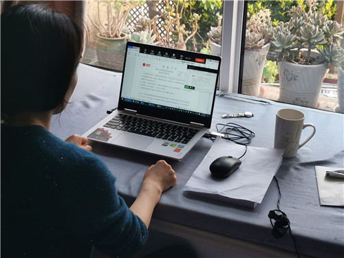 2022.4 防疫、学习两无误，企福物业开启全员充电模式