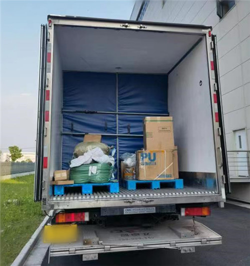 2022.5 企福集团客服部帮助园区企业打通复工复产物流堵点