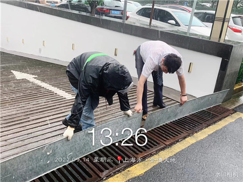 2022.9 迎战台风“梅花”，企福物业在行动！