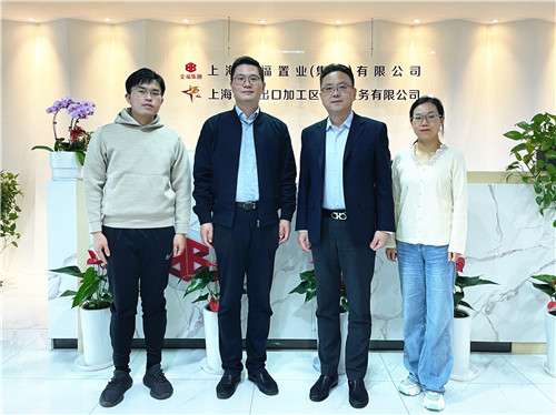 2022.10 松江团区委副书记（主持工作）吕明远来企福集团调研