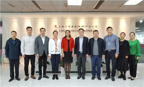 2022.11 上海工程大机械与汽车工程学院党委书记虞蓉、院长方宇，一行来企福调研
