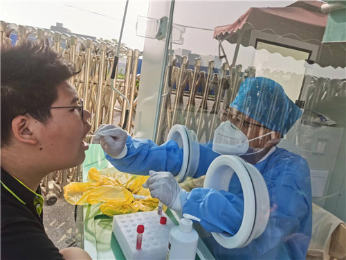 2022.12 历时200多天，企福科技园区这些核酸采样点全部关闭