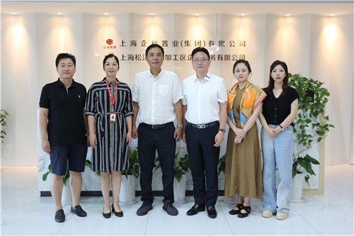 2023.8 上海工程技术大学国家大学科技园总经理陈兴杰来企福调研