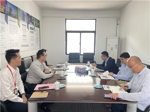 2023.10 中誉董事长张哲一行莅临聚科生物松江园区检查工作